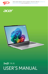 Acer Swift 14 AI User Manual