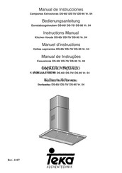 Teka DS-60 Instruction Manual