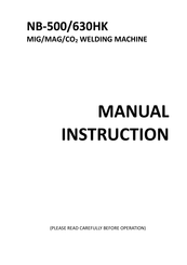 Huayuan Electric NB-500HK Manual Instruction