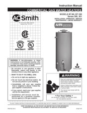 A.O. Smith BT-80 Instruction Manual