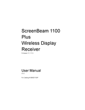 ScreenBeam 1100 Plus User Manual