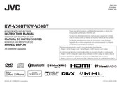 JVC KW-V50BT Instruction Manual