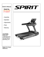 Spirit CT1000ENT Owner's Manual