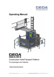 GEDA 500Z Operating Manual
