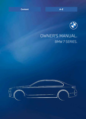BMW 7 2024 Series Owner's Manual