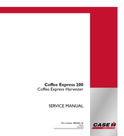 Case Ih Coffee Express 200 Service Manual