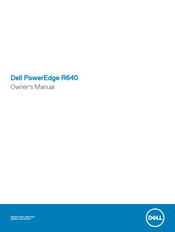 Dell EMC PowerEdge R640 Owner's Manual