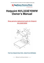 GE NVL333 Owner's Manual