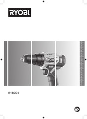 Ryobi R18DD4 Manual