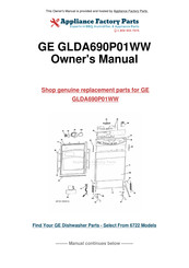 GE GLDA690 Owner's Manual