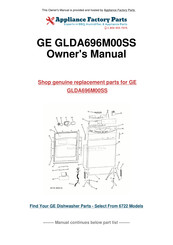 GE GLDA690 Owner's Manual