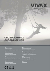 Vivax CHO-60CHA100T X User Manual