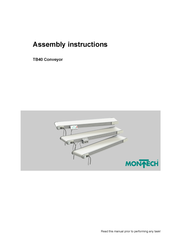 Montech MonTurn TB40 Assembly Instructions Manual