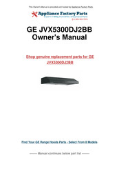 GE JVX5360 Owner's Manual & Installation Instructions
