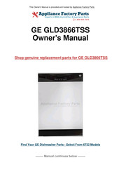 GE GLD3866TSS Installation Instructions Manual
