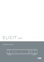 Rega ELICIT MK5 Manual