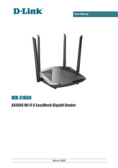 D-Link DIR-X1860 User Manual