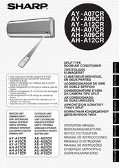 Sharp AH-A07CR Operation Manual