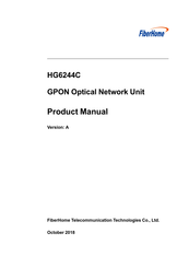 Fiberhome HG6244C Product Manual