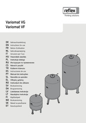 Reflex Variomat VG Instructions For Use Manual