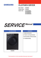 Samsung DVE50R8500W Service Manual