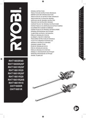Ryobi RHT1851R25F Original Instructions Manual