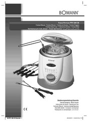 BOMANN FFR 1290 CB Instruction Manual