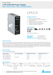 Delta DRL-48V240W1EN Technical Data Sheet