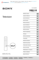 Sony BRAVIA KD-65XH8196 Reference Manual
