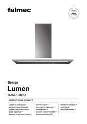 FALMEC Circle.Tech Levante 120 Isola White Instruction Booklet
