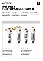 resideo Braukmann FN74CS Installation Instructions Manual