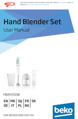 Beko HBA5550W User Manual