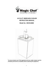 Magic Chef MCKC490B Instruction Manual