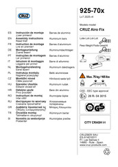 Cruz Airo Fix Assembly Instructions Manual