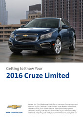 Chevrolet Cruze Limited 2016 Manual