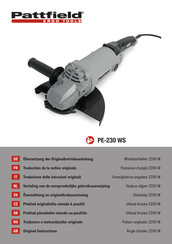 Pattfield Ergo Tools PE-230WS Original Instructions Manual