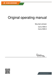 Amazone Cenio 4000-2 Original Operating Manual