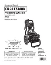 Craftsman 580.752370 Operator's Manual