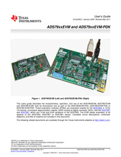 Texas Instruments ADS79 EVM-PDK Series User Manual