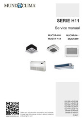 mundoclima H11 Series Service Manual