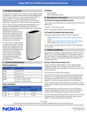 Nokia XS-2426G-B Quick Reference Manual