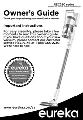 Eureka NEC280 Series Owner's Manual