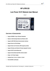 High-Flying HF-LPB120 User Manual