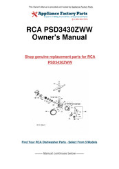 RCA PSD2220 Owner's Manual
