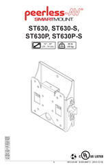 peerless-AV ST-630P-S Manual