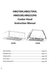 Hoover HBG175NX Instruction Manual