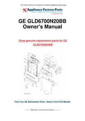 Hotpoint EDW4000 Series Owner's Manual
