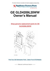 GE GHDA400 Series Owner's Manual