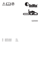 RedMax GZ5000 Operator's Manual