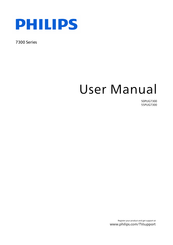 Philips SHAVER 7300 SERIES User Manual